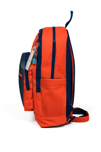 Coral High Kids Renkli Çizgili Dört Bölmeli Okul Sırt Çantası 23782 - 7