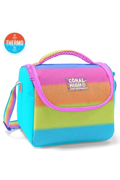 Coral High Kids Renkli Çizgili Thermo Beslenme Çantası 11786 - 1