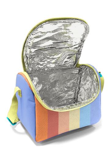 Coral High Kids Renkli Çizgili Thermo Beslenme Çantası 22780 - 4