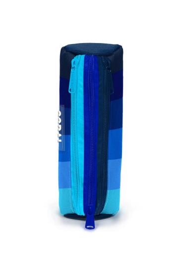 Coral High Kids Renkli Çizgili Üç Bölmeli Kalem Çantası 11195 - 2