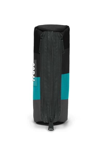 Coral High Kids Renkli Çizgili Üç Bölmeli Kalem Çantası 11196 - 2