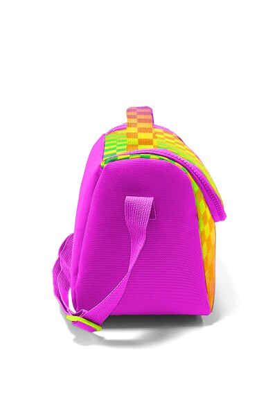 Coral High Kids Renkli Dama Desenli Thermo Beslenme Çantası 37103 - 2