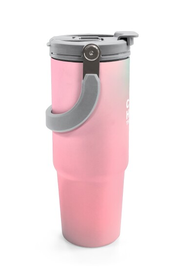 Coral High Kids Renkli Pipetli ve Direkt İçim Çelik Termos 900 ml 38734 - 6