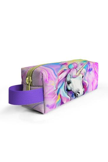 Coral High Kids Renkli Unicorn Desenli Kalem Çantası 22074 - 2