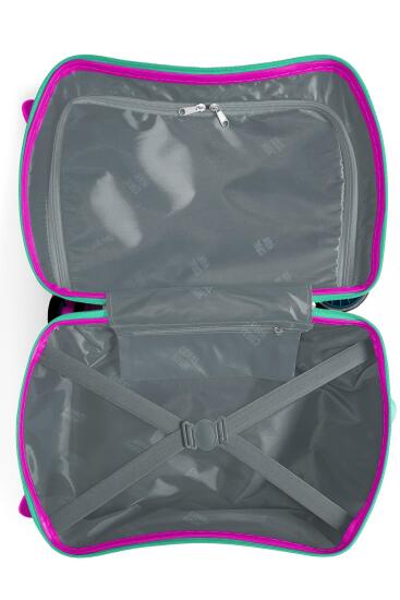 Coral High Kids Renkli Unicorn Desenli Otur-Çek Çocuk Valizi 16355 - 6