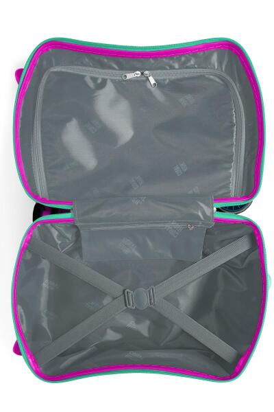 Coral High Kids Renkli Unicorn Desenli Otur-Çek Çocuk Valizi 16355 - 6