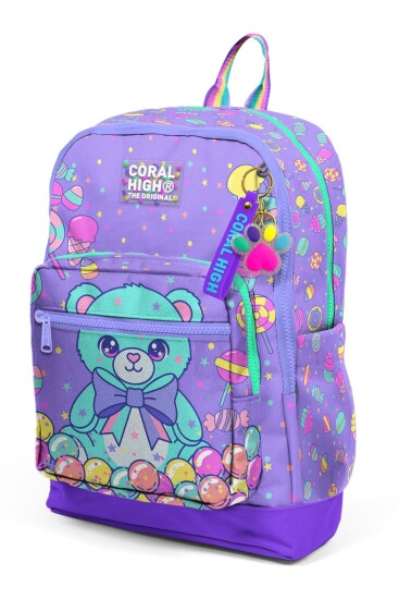 Coral High Kids Şeker Ayıcık Desenli Okul Sırt Çantası 33205 - 6