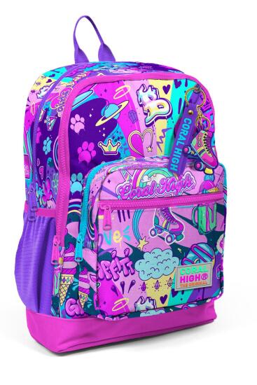 Coral High Kids Grafiti Desenli Okul Sırt Çantası 23760 