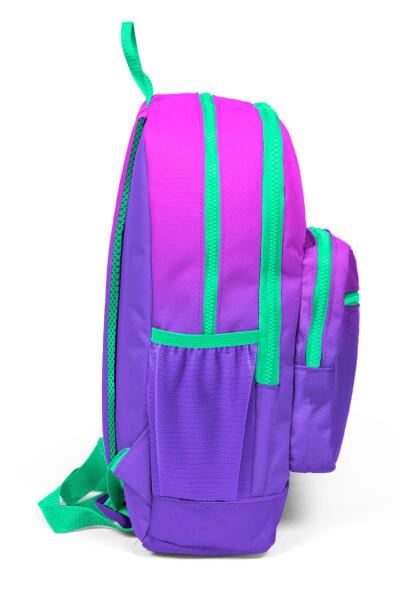 Coral High Kids Pembe Mor Renk Geçişli Okul Sırt Çantası 23762 - 6
