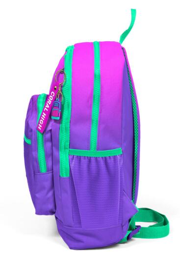 Coral High Kids Pembe Mor Renk Geçişli Okul Sırt Çantası 23762 - 8