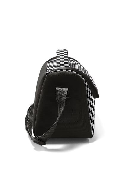 Coral High Kids Siyah Beyaz Dama Desenli Thermo Beslenme Çantası 22777 - 2