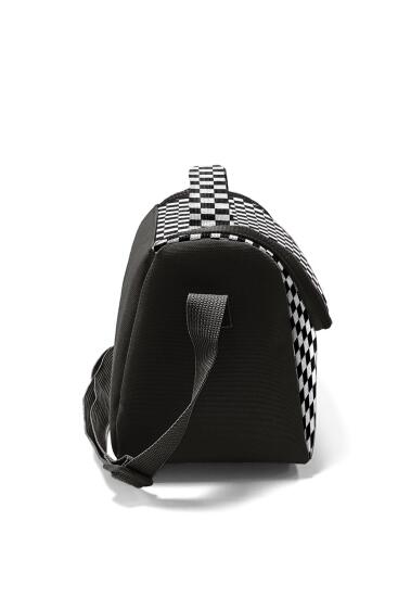 Coral High Kids Siyah Beyaz Dama Desenli Thermo Beslenme Çantası 22777 - 2