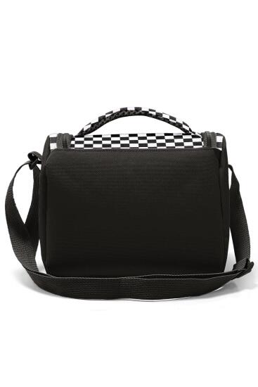 Coral High Kids Siyah Beyaz Dama Desenli Thermo Beslenme Çantası 22777 - 3