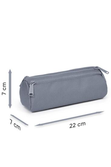 Coral High Kids Siyah Beyaz Desenli Üç Bölmeli Kalem Çantası 11187 - 5