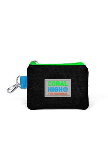 Coral High Kids Siyah Bozuk Para Çantası 21817 