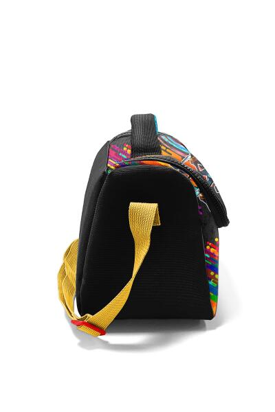 Coral High Kids Siyah Drone Desenli Thermo Beslenme Çantası 11796 - 2