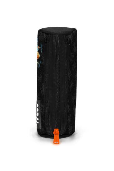 Coral High Kids Siyah Drone Desenli Üç Bölmeli Kalem Çantası 11191 - 2