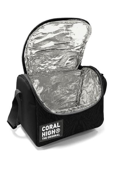 Coral High Kids Siyah Futbol Desenli Thermo Beslenme Çantası 22798 - 4