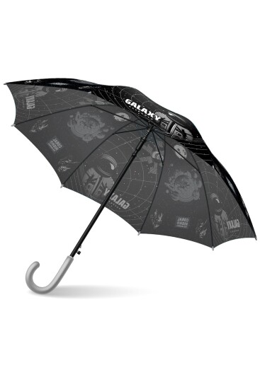Coral High Kids Siyah Galaxy Desenli Çocuk Şemsiyesi 12679 - 4