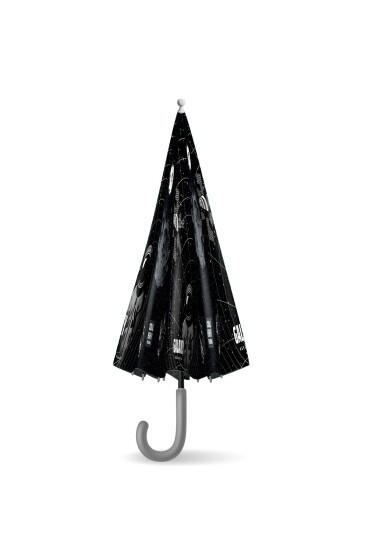 Coral High Kids Siyah Galaxy Desenli Çocuk Şemsiyesi 12679 - 6