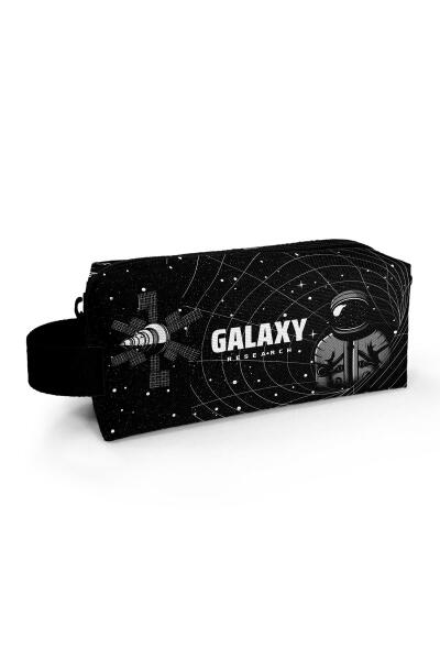Coral High Kids Siyah Galaxy Desenli Kalem Çantası 22084 - 1