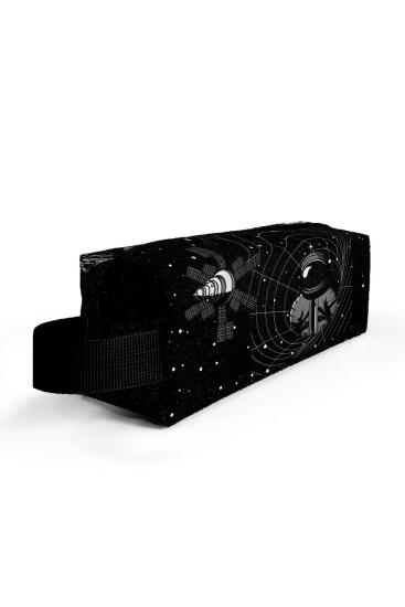 Coral High Kids Siyah Galaxy Desenli Kalem Çantası 22084 - 2