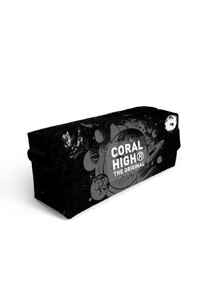 Coral High Kids Siyah Galaxy Desenli Kalem Çantası 22084 - 4
