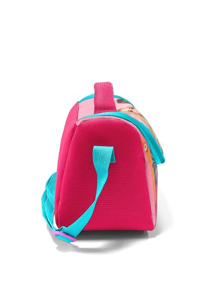 Coral High Kids Pembe Neon Mercan Fashion Girl Desenli Thermo Beslenme Çantası 22769 - 2