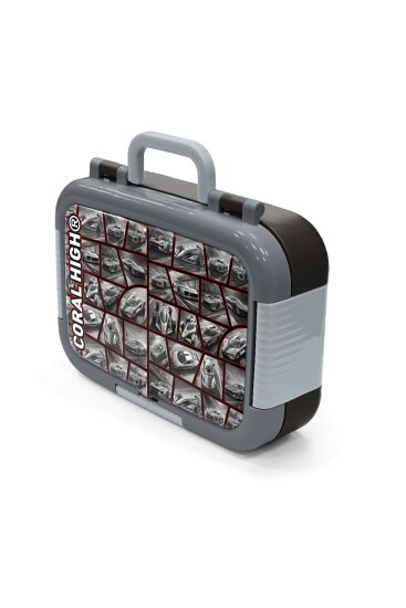 Coral High Kids Siyah Kırmızı Araba Desenli Paslanmaz Çelik Beslenme Kabı 39318 - 4