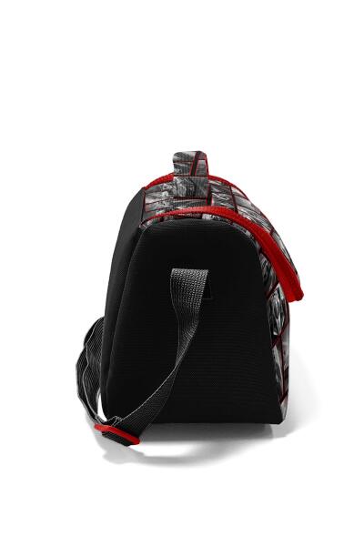 Coral High Kids Siyah Kırmızı Araba Desenli Thermo Beslenme Çantası 12790 - 2