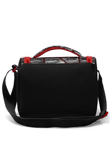 Coral High Kids Siyah Kırmızı Araba Desenli Thermo Beslenme Çantası 12790 - 3