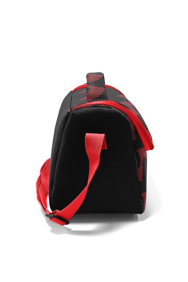 Coral High Kids Siyah Kırmızı Desenli Thermo Beslenme Çantası 37133 - 2