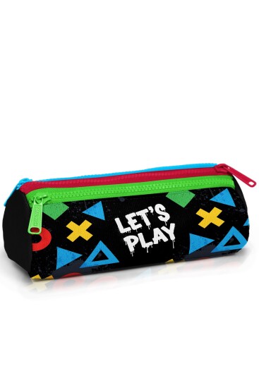 Coral High Kids Siyah Lets Play Desenli 3’lü Okul Çanta Seti SET0133214 - 4