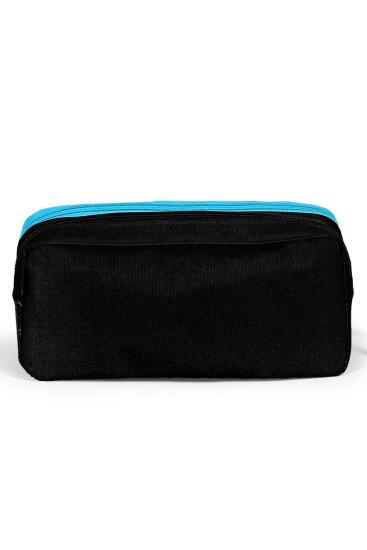 Coral High Kids Siyah Mavi Anime Desenli 3’lü Okul Çanta Seti SET0123666 - 7