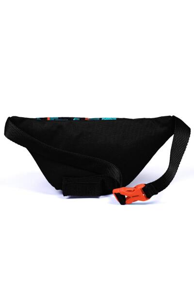 Coral High Kids Siyah Nefti Yarış Arabası Desenli Bel Çantası 11517 - 3