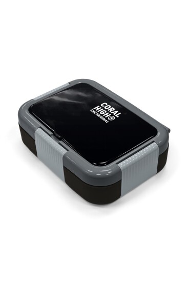 Coral High Kids Siyah Paslanmaz Çelik Beslenme Kabı 39140 - 2