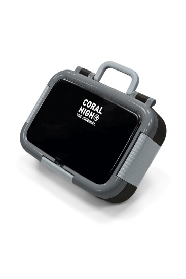 Coral High Kids Siyah Paslanmaz Çelik Beslenme Kabı 39140 - 1