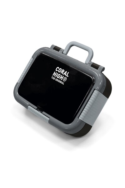 Coral High Kids Siyah Paslanmaz Çelik Beslenme Kabı 39140 - 1