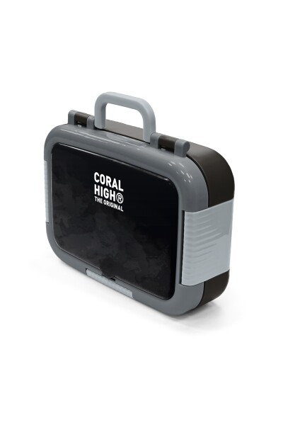 Coral High Kids Siyah Paslanmaz Çelik Beslenme Kabı 39140 - 4