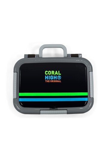 Coral High Kids Siyah Paslanmaz Çelik Beslenme Kabı 39235 - 5