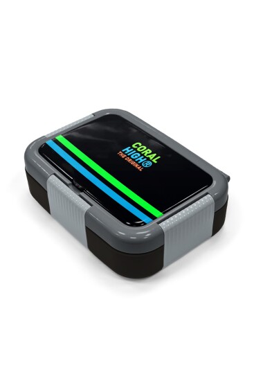 Coral High Kids Siyah Paslanmaz Çelik Beslenme Kabı 39235 - 2