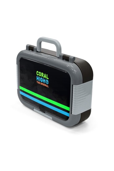 Coral High Kids Siyah Paslanmaz Çelik Beslenme Kabı 39235 - 4