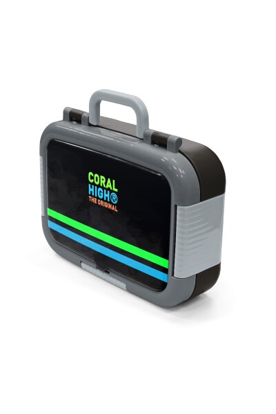 Coral High Kids Siyah Paslanmaz Çelik Beslenme Kabı 39235 - 4