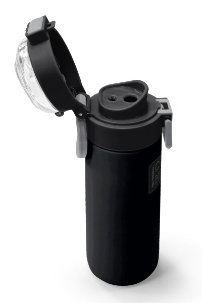 Coral High Kids Siyah Pipetli ve Direkt İçim Çelik Termos 500 ml 31827 - 6