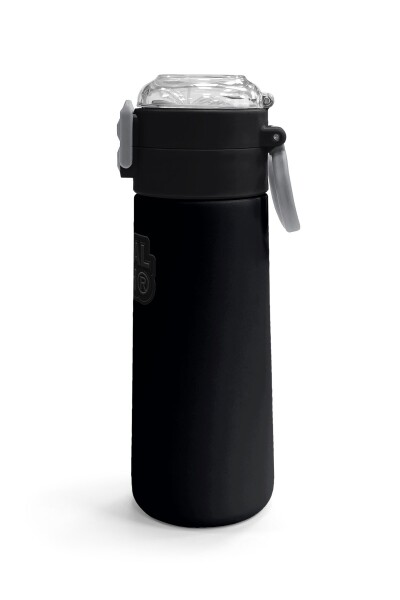 Coral High Kids Siyah Pipetli ve Direkt İçim Çelik Termos 500 ml 31827 - 3