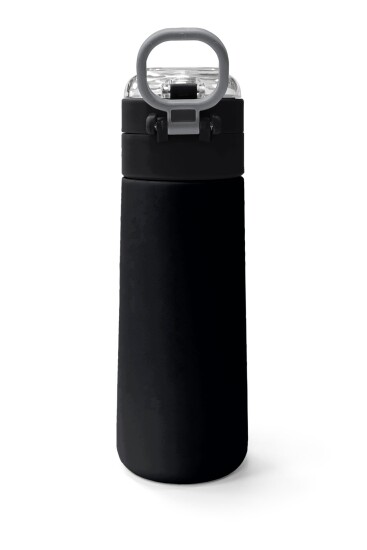Coral High Kids Siyah Pipetli ve Direkt İçim Çelik Termos 500 ml 31827 - 4