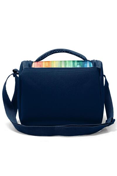 Coral High Kids Siyah Renkli Çizgili Thermo Beslenme Çantası 22790 - 3