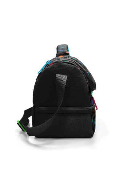 Coral High Kids Siyah Renkli Petek Desenli Thermo İki Katlı Beslenme Çantası 37204 - 6