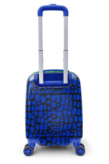 Coral High Kids Siyah Saks Ejderha Desenli Çocuk Valizi 16752 - 3