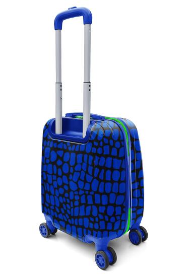 Coral High Kids Siyah Saks Ejderha Desenli Çocuk Valizi 16752 - 6